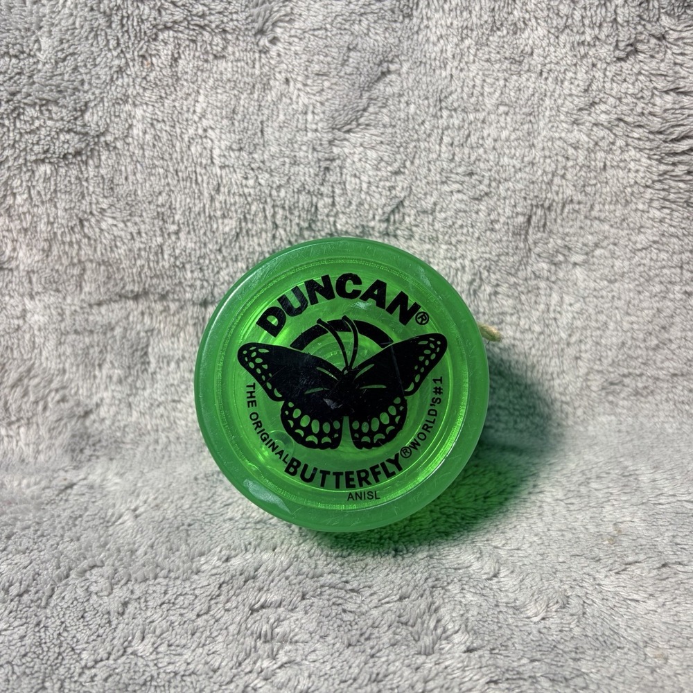Vintage Duncan Butterfly Green Yoyo